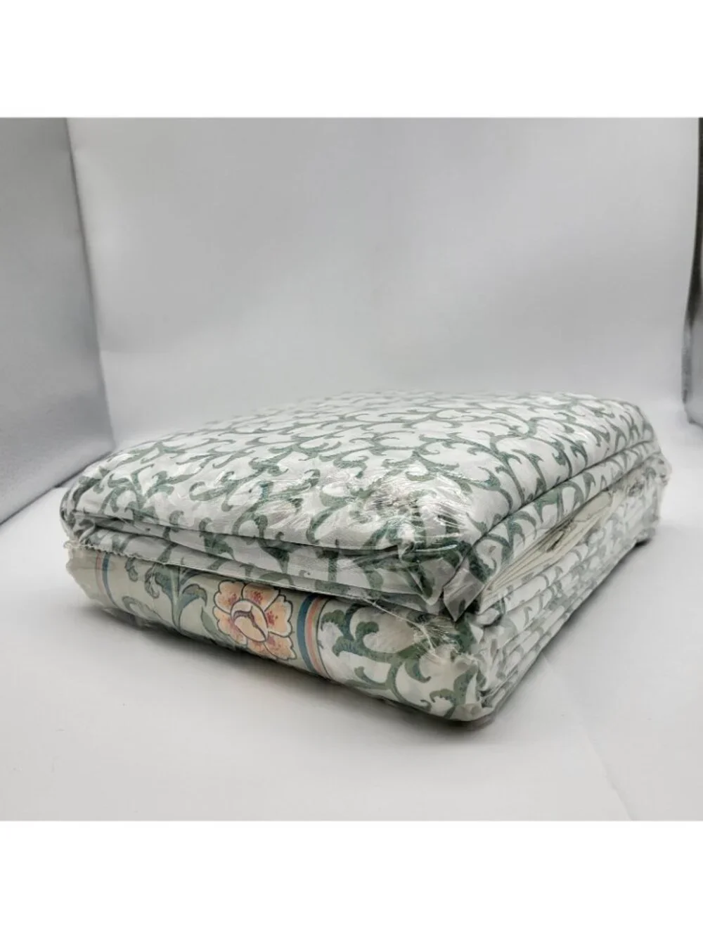 Vintage Empress Garden 4 piece queen sheet set Dream Styles USA Made NOS Sealed